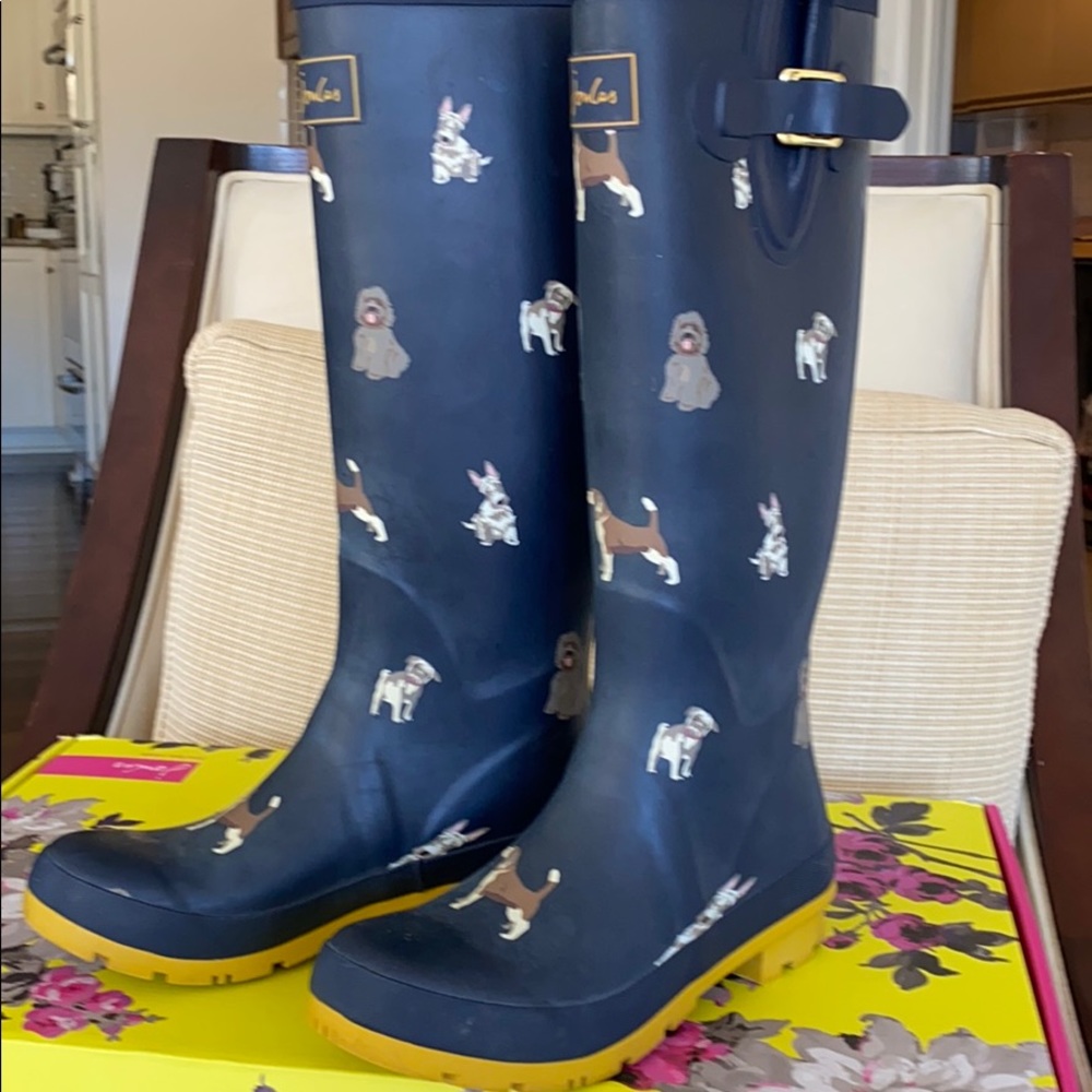 Joules Rain Boots Dogs